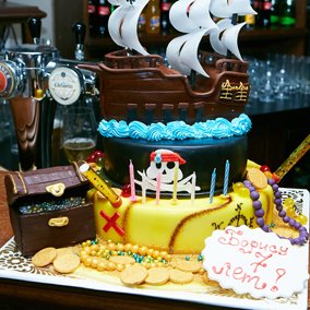 Пиратский день рождения мальчика 7 лет